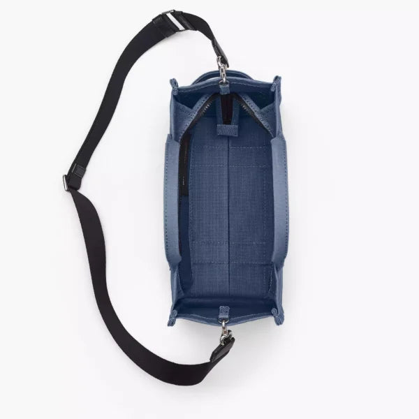 The Marc Jacobs Medium Tote Bag Blue Shadow - Image 5