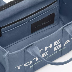 The Marc Jacobs Medium Tote Bag Blue Shadow - Image 6