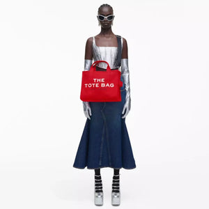 The Marc Jacobs Medium Tote Bag True Red - Image 2