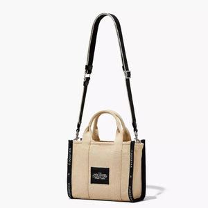 The Marc Jacobs Small Tote Bag Jacquard Warm Sand - Image 3