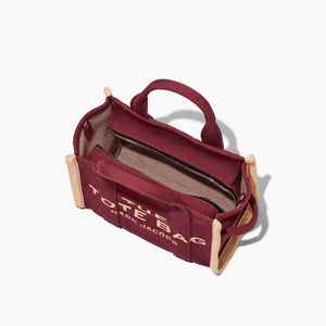 The Marc Jacobs Small Tote Bag Jacquard Merlot - Image 6