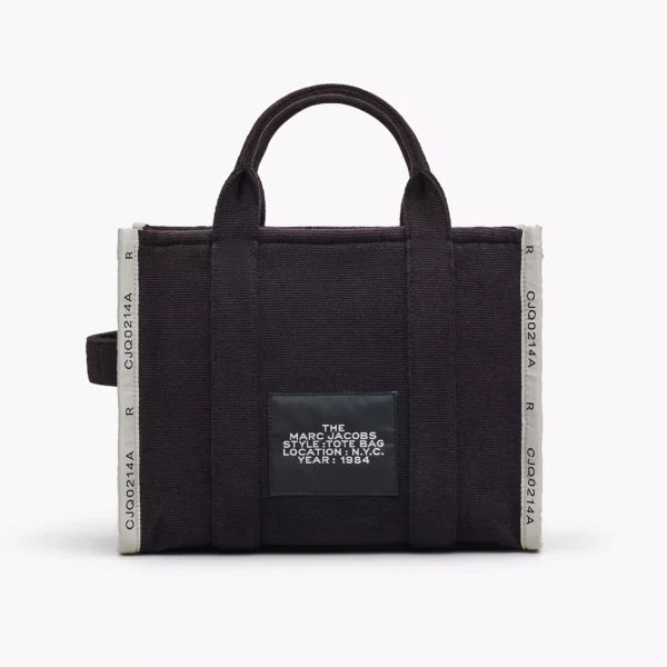 The Marc Jacobs Medium Tote Bag Jacquard Black - Image 4