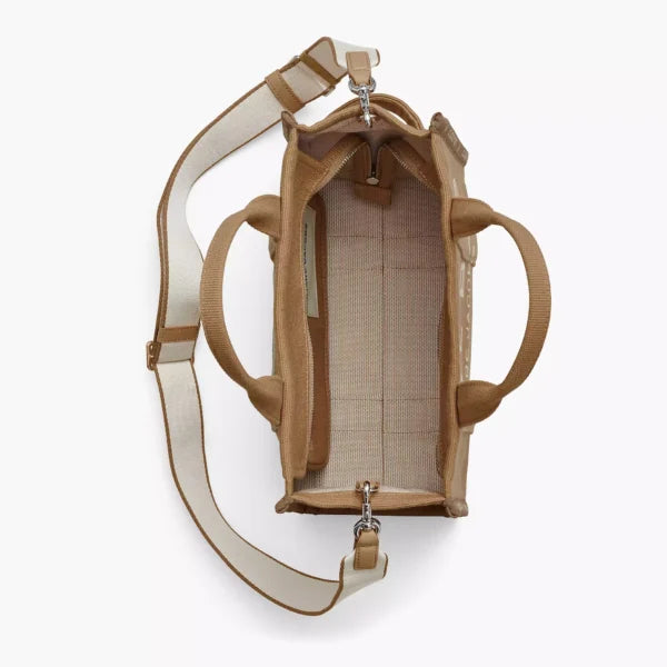 The Marc Jacobs Medium Tote Bag Jacquard Camel - Image 5