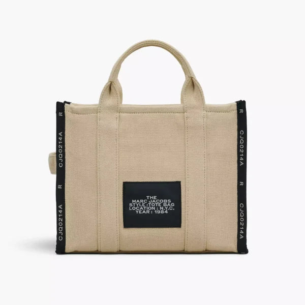 The Marc Jacobs Medium Tote Bag Jacquard Warm Sand - Image 4