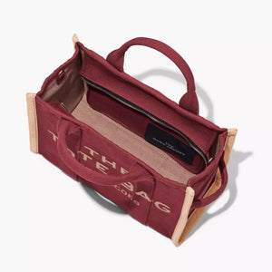 The Marc Jacobs Medium Tote Bag Jacquard Merlot - Image 7