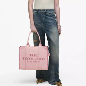 THE Marc Jacobs JACQUARD LARGE TOTE BAG Rose - Image 7