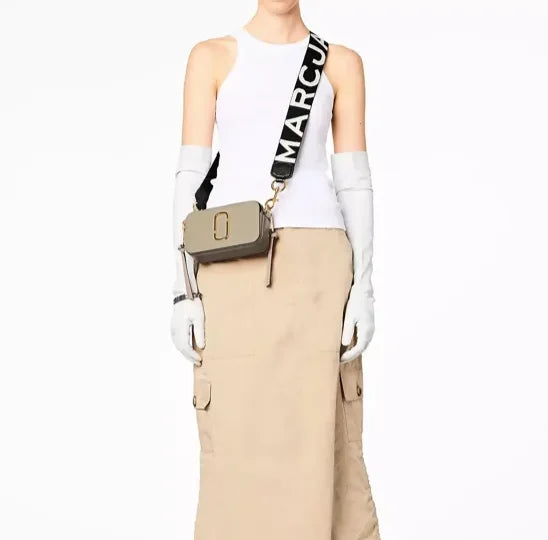 The Marc Jacobs Snapshot Cross-Body Bag Ivory/Silver/Bronze - Image 3