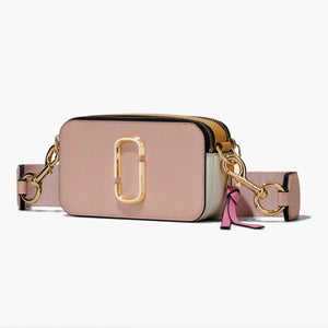 The Marc Jacobs Snapshot Cross-Body Bag Colorblock Rose/Goldenrod/Vanilla - Image 2