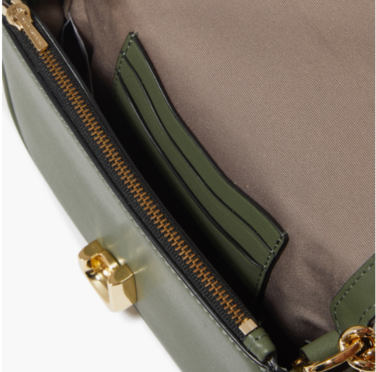 The Marc Jacobs J Marc Shoulder Bag Olive - Image 2