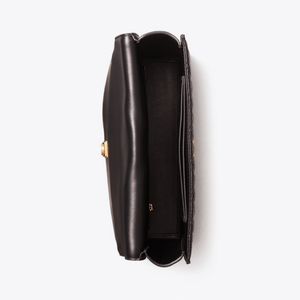 Tory Burch Fleming Convertible Shoulder Bag Black - Image 4