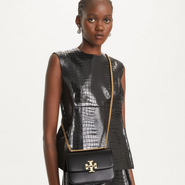 Tory Burch Small Eleanor Bag Black - Image 4