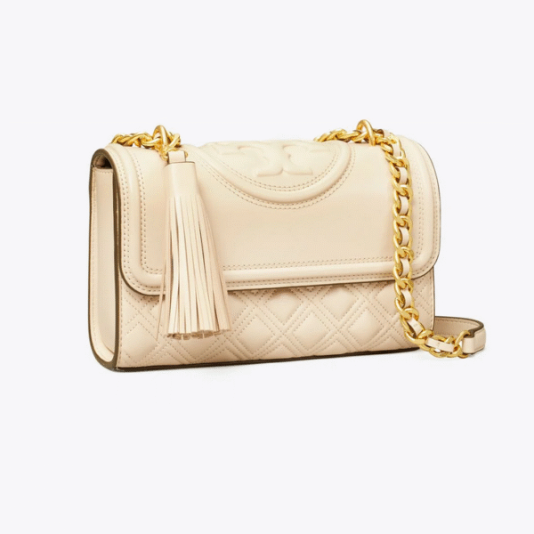 Tory Burch Small Fleming Convertible Shoulder Bag New Cream - Image 2
