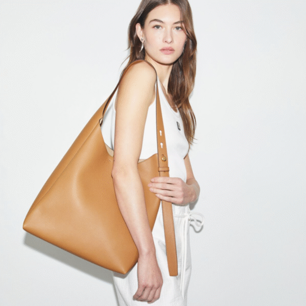 Tory Burch Romy Hobo Bag Tiramisu - Image 2
