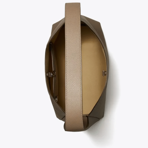 Tory Burch Romy Hobo Bag Wild Mushroom - Image 4