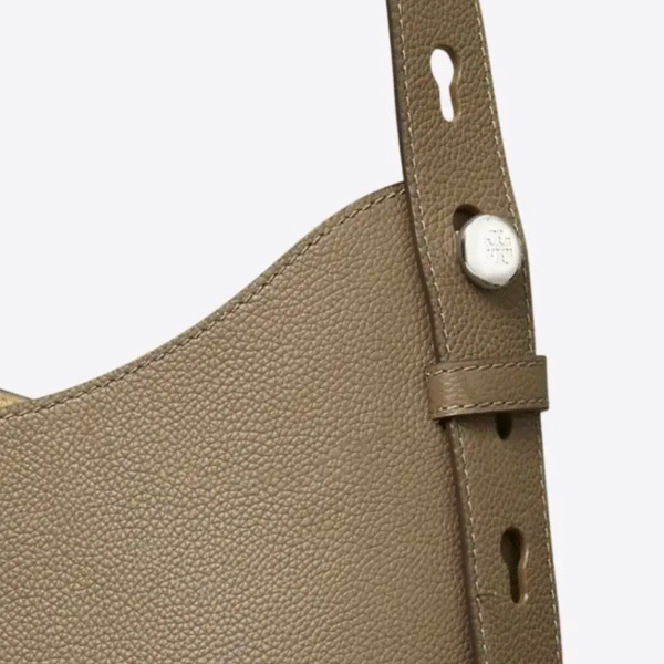 Tory Burch Romy Hobo Bag Wild Mushroom - Image 3
