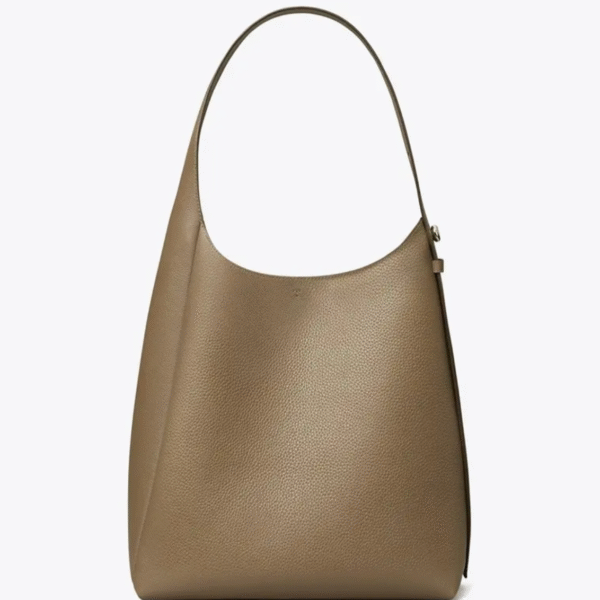 Tory Burch Romy Hobo Bag Wild Mushroom - Image 2
