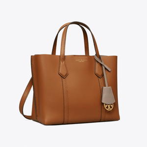 Tory Burch Small Perry Triple-compartment Tote Bag Light Umber - Image 2