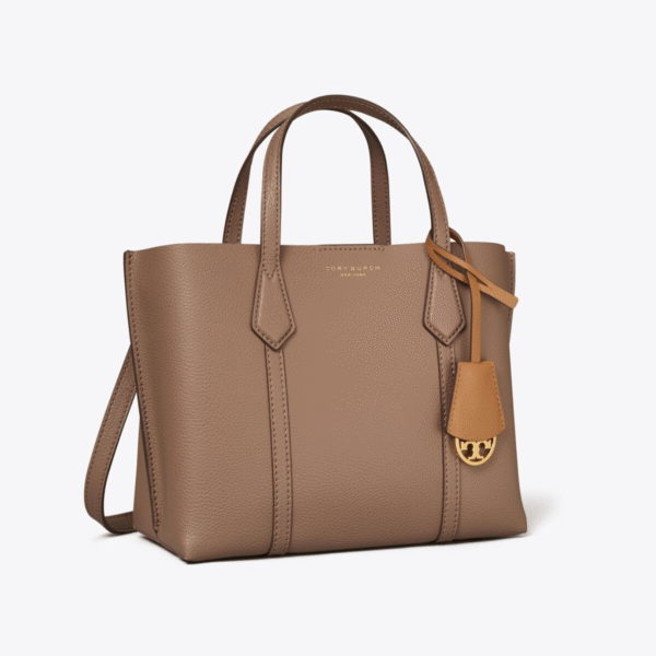 Tory Burch Small Perry Triple-compartment Tote Bag Clam Shell - Image 2