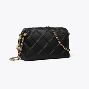 Tory Burch Fleming Soft Crossbody Bag Black - Image 2