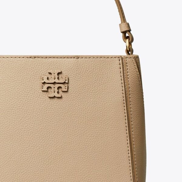 Tory Burch McGraw Small Bucket Bag Fresh Clay - Image 3