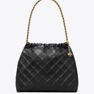 Tory Burch Fleming Hobo Black - Image 2