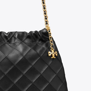Tory Burch Fleming Hobo Black - Image 3