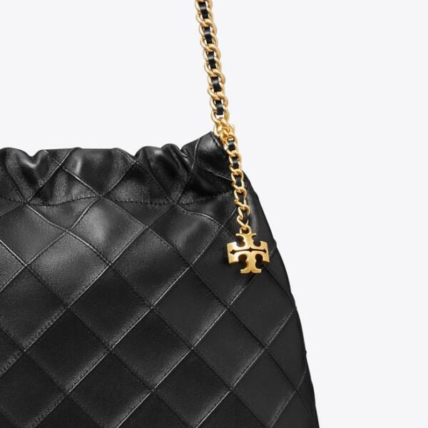 Tory Burch Fleming Hobo Black - Image 3