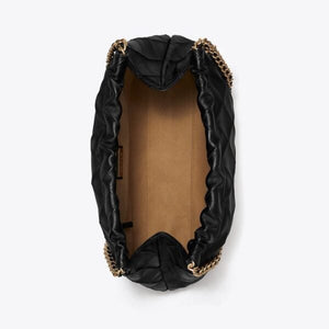Tory Burch Fleming Hobo Black - Image 4