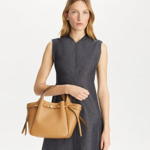 Tory Burch Small Romy Tote Tiramisu - Image 2