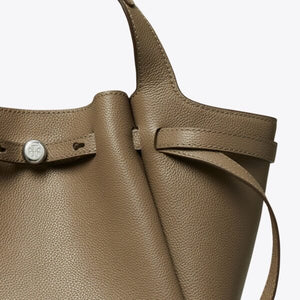 Tory Burch Small Romy Tote Wild Mushroom - Image 6