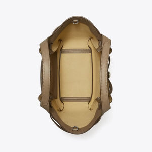 Tory Burch Small Romy Tote Wild Mushroom - Image 7