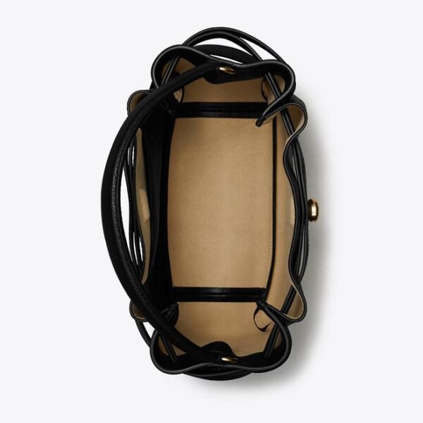 Tory Burch Romy Bucket Bag Black - Image 4