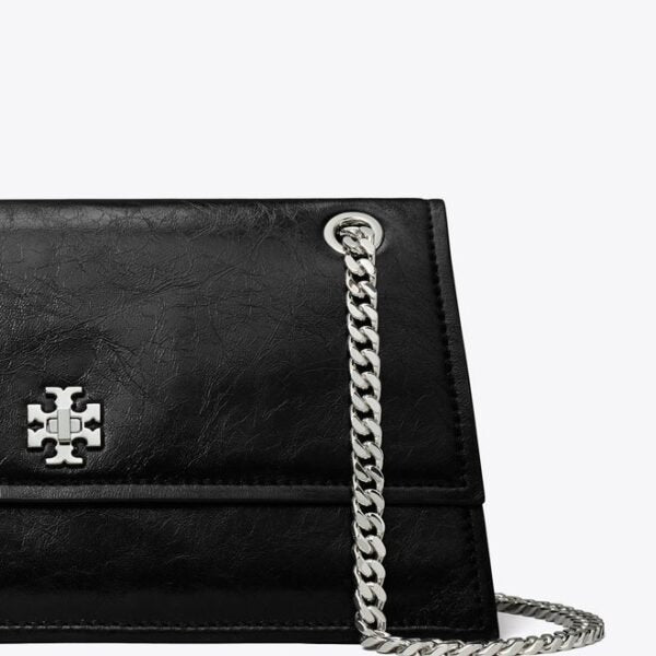Tory Burch Kira Turnlock Shoulder Bag Black - Image 3
