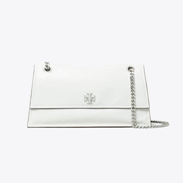 Tory Burch Kira Turnlock Shoulder Bag White - Image 2