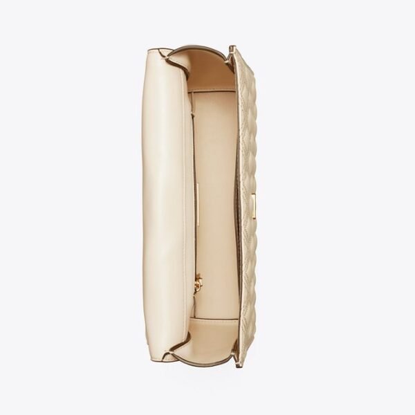Tory Burch Fleming Convertible Shoulder Bag New Cream - Image 3