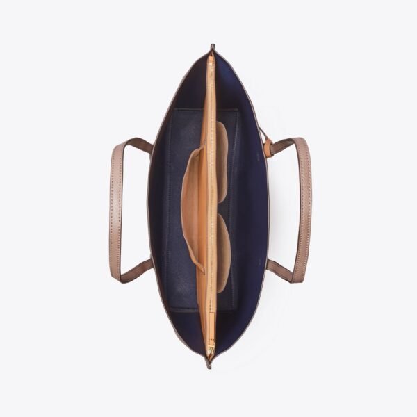 Tory Burch Perry Triple-compartment Tote Bag Clam Shell - Image 4
