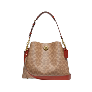 Coach Willow Shoulder Bag In Signature Canvas