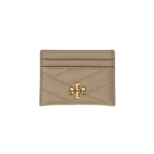 Kira Chevron Card Case Gray Heron