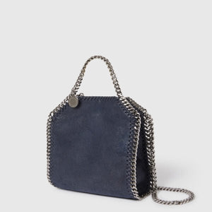 Stella McCartney Falabella Tiny Tote Bag Black Midnight - Image 5