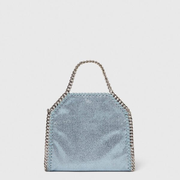 Stella McCartney Falabella Tiny Tote Bag Sapphire blue - Image 3