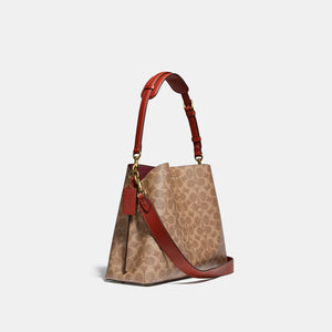 Coach Willow Shoulder Bag In Signature Canvas - Image 2