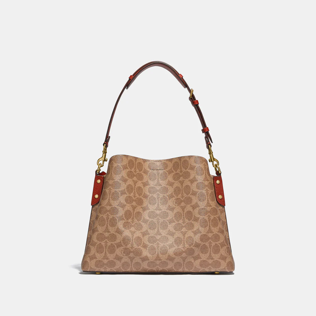 Coach Willow Shoulder Bag In Signature Canvas - Image 3