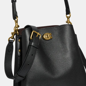 Coach Willow Bucket Bag Black - Image 6