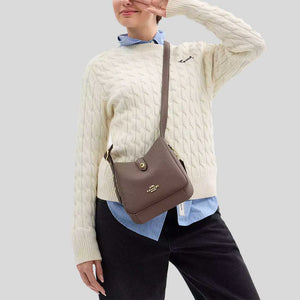 COACH Hadley Mini Crossbody Bag Dark Stone - Image 2
