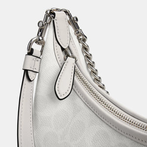 Coach Juliet Shoulder Bag 25 In Signature Canvas White Chalk - Image 4