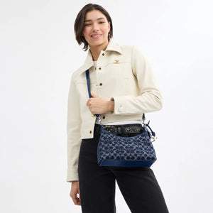 Coach Juliet Shoulder Bag 25 In Signature Denim - Image 5