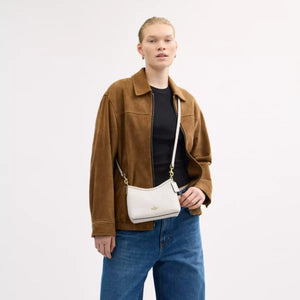 Coach Laurel Small Shoulder Bag Chalk - Image 6