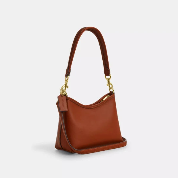 Coach Laurel Small Shoulder Bag Tan - Image 5