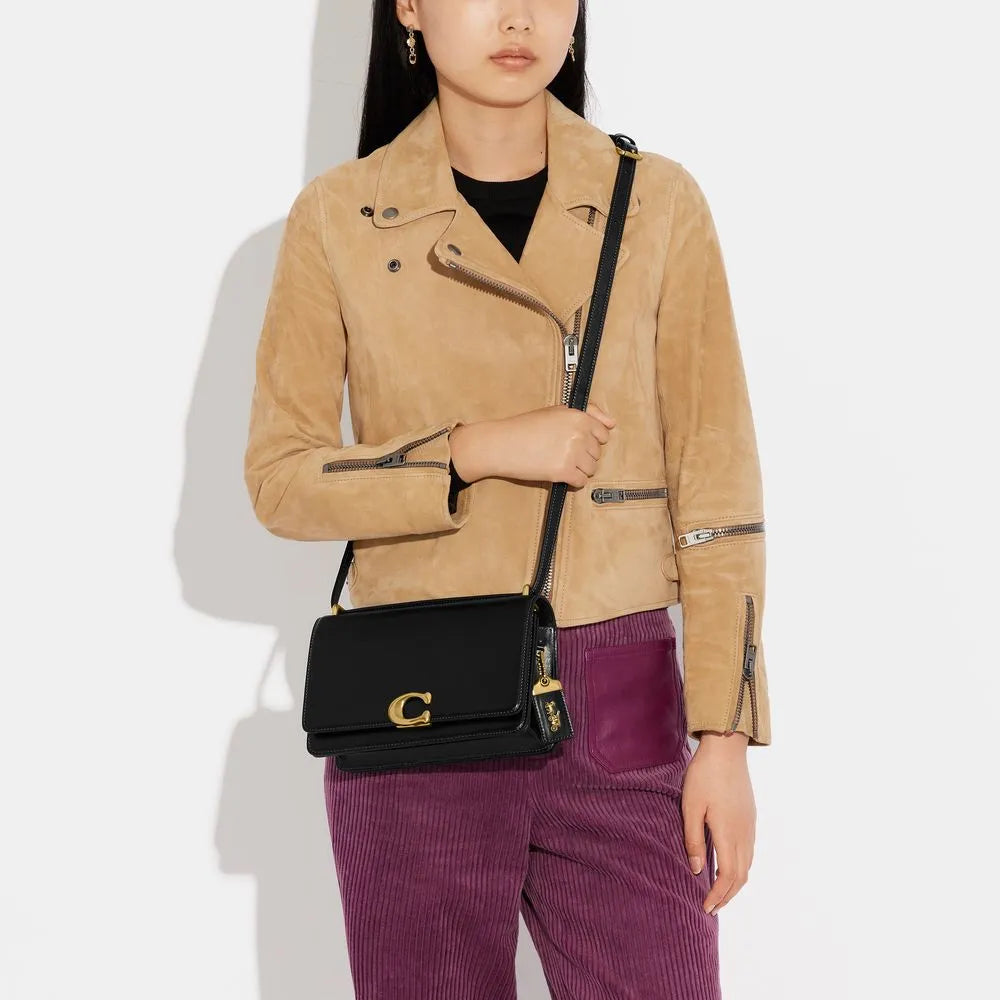 Coach Bandit Shoulder Bag Black - Image 5