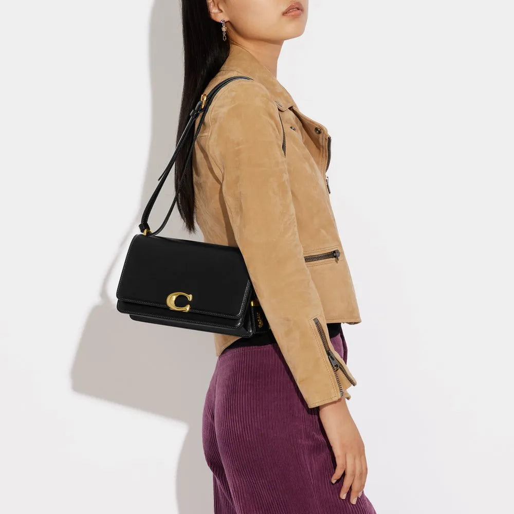 Coach Bandit Shoulder Bag Black - Image 6